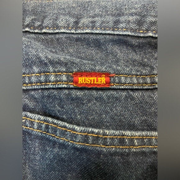 Rustler Men's Blue Jeans 32x32 - Picture 4 of 5